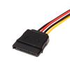 PH 2.0mm 4Pin Small Type To 15Pin HDD SATA Power Supply Cable Cord 20AWG Wire For Industrial All-in-one HD Mini 5V 12V