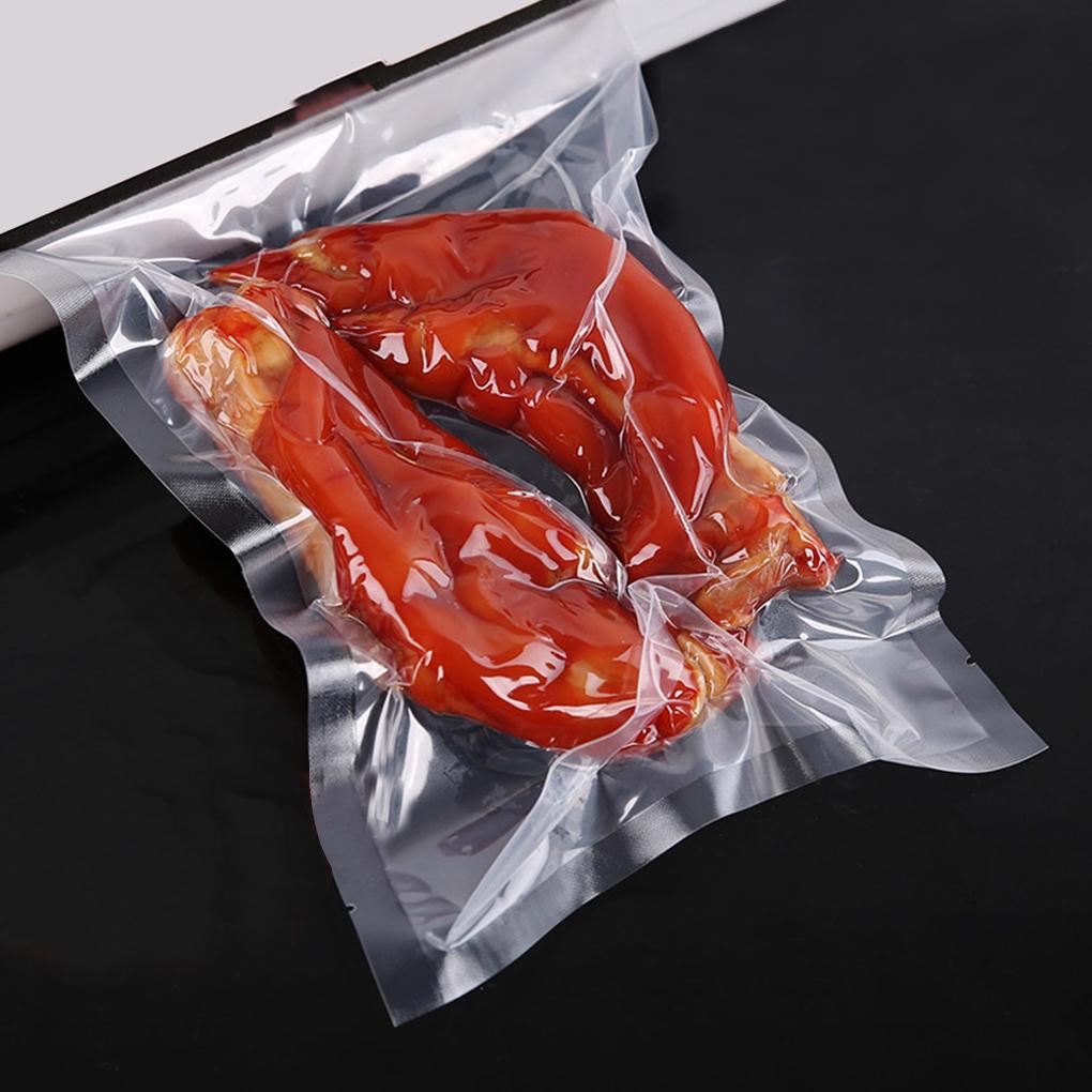 100PCS Vacuum Vac Sealer Sous Vide Food Saver Bags Healthy Smooth Non Textured