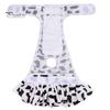 Pet Menstrual Pants Washable Fastener Tape Dog Diaper Reusable Fashionable Print Pet Physiological Pants Pet