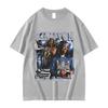 Men's Hip Hop Vintage Short Sleeve T-shirts Rapper K-King Von Graphic T Shirt Unisex Fashion Oversized Cotton T-shirt Streetwear