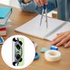 7 Pcs Lovely Capybara Ruler Set Geometry Set Math Protractor Compass Drawing Tool School Supplies for Student Boys Girls
