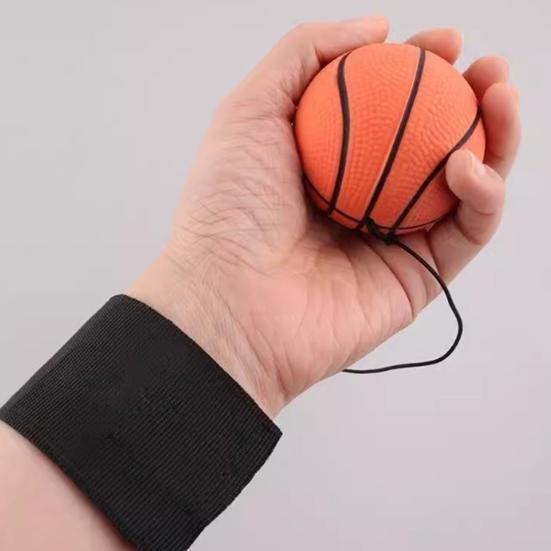 Wrist Rocket Ball with Elastic String Adjustable Strap Elastic Reaction Ball for Agility Training Kids Sports Toy for Boxing Basketball Tennis