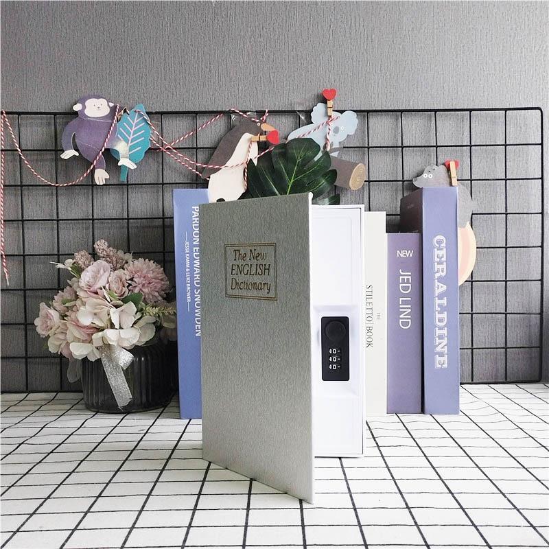 Creative Dictionary Book Safe Plastic Piggy Bank Key Safe English Dictionary Password Box Piggy Bank