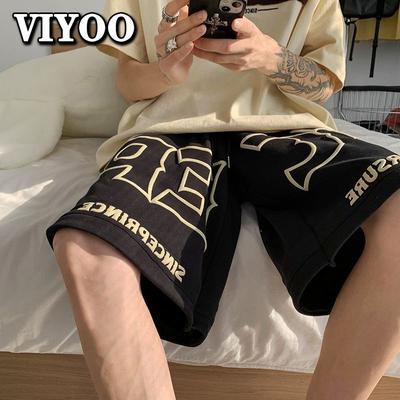Male Summer Men's Clothing Printed Beach Shorts Basketball High Street Casual Pants For Men Streetwear Ropa Hombre Sweatpants