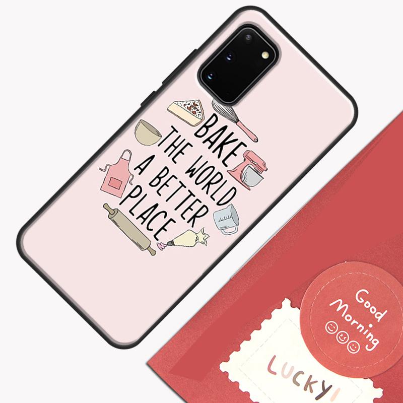 Baking Cook Chef Phone Case For Samsung Galaxy S23 S26 Ultra S20 S21 S22 S24 S25 Plus S10 S25 FE Cover Shell