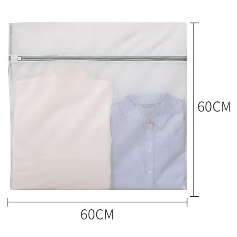 Alb, durabil, mare, geantă de spălat rufe, plasă, organizator, plasă, sutien murdar, șosete, lenjerie de corp, depozitare pantofi, mașină de spălat, acoperire haine