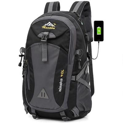 40L Unisex Waterproof Men Backpack Travel Pack Sports Bag Pack Outdoor Hiking Climbing Camping Backpack for Male CLE