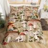 Bedding Set Digital Print Comfortable Duvet Cover for Home Bedroom Decoration, 1 Duvet Cover and 2pillowcase with Zippers
