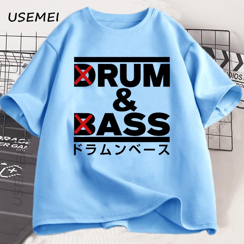

Смешная футболка в стиле драм-н-бейс для мужчин, футболка с шутками для любителей рома и задниц, Y2k, с коротким рукавом, хлопковая, с круглым вырезом, летние футболки, мужская одежда 4XL