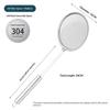 304 Stainless Steel Fine Mesh Strainer 100 Mesh Super Dense Handheld Sifter for Kitchen Food Juice Tea Filter