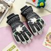 Kids' Winter Ski Gloves: Waterproof, Windproof, Thick Fleece-Lined for Boys & Girls Snow Play, Cycling, and Outdoor Activities
