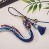 Chinese Knot Handle Rope Tibetan Tassel Pendant Accessories Diy Mobile Phone Lanyard Car Pendant Gold Bead Tassel Pendant