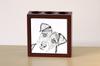 Parson Russell Terrier – Pen holder with a dog, desk organizer with a print | Art-Dog
