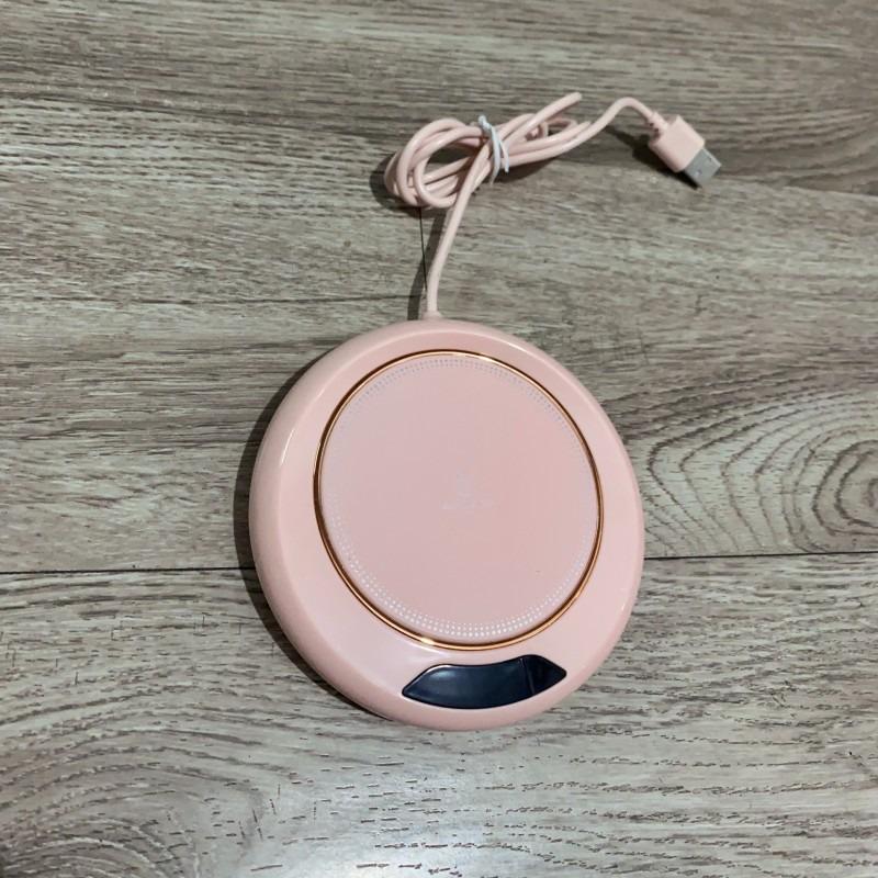 

Smart Adjustable Temperature Cup Warmer with Constant Heat for Dorms - Quick Milk Heating Pad 55 розовый