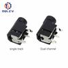 PJ-314 Mono-Dual Channel 3.5mm Headphone Socket 3.5 Audio Socket Headphone Holder Connector