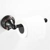 Strong Copper Tissue Paper Holder Retro Style Black Bronze Simple Mounts Tissue Bracket for Homes Easy Setups Decors