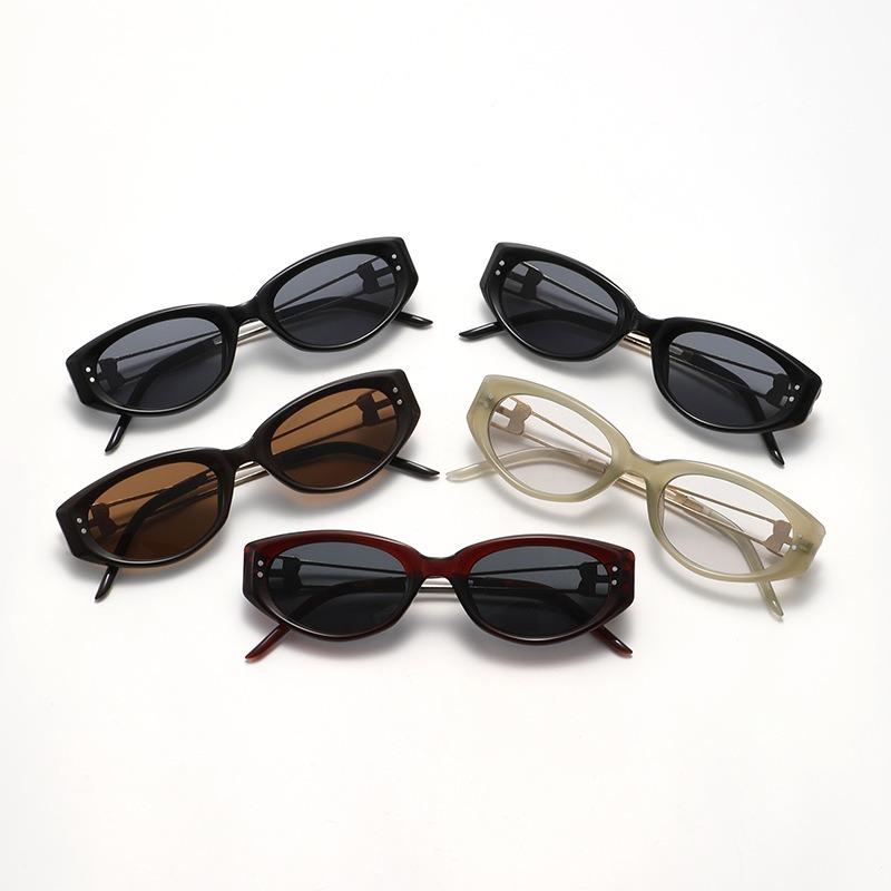 Personality Fashion Cat Eye Sunglasses Women Men Vintage Classic Sun Glasses Outdoor Driving Shades