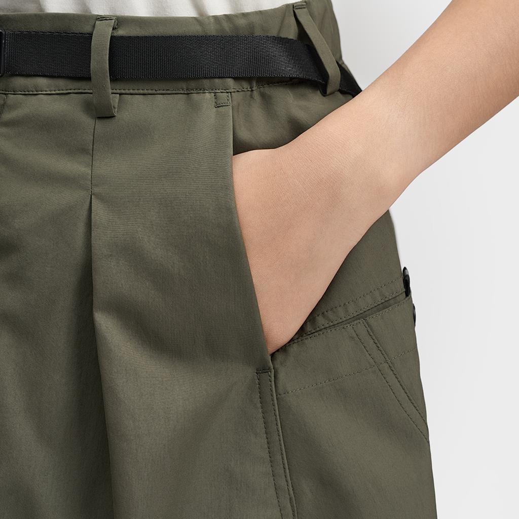 Fila Explore Trendy Minimalist Fashion Classic Retro Sports Outdoor Comfortable Versatile Loose Woven Casual Long Skirt Women Skirts A11W617302FDG
