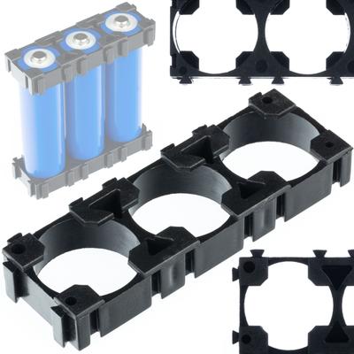 1x3 Batteriehalter für 3 18650 Zellen