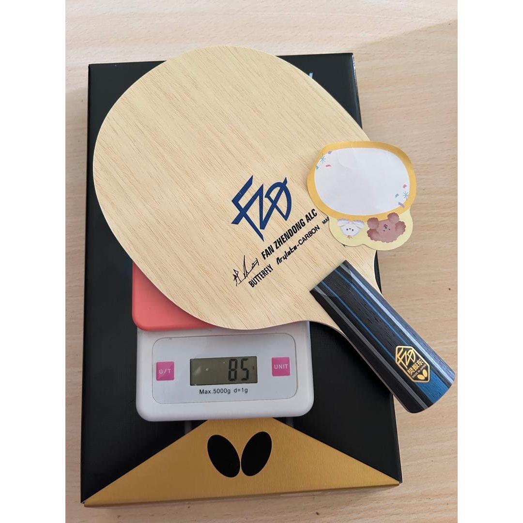 Used Butterfly Fan Zhendong ALC CS Table Tennis Racket 85g