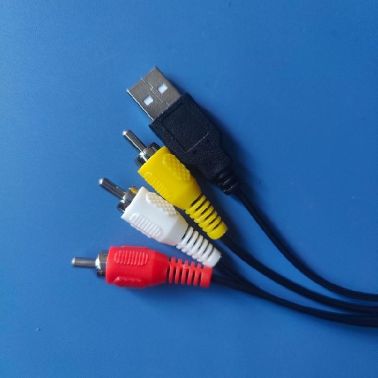 1080P HDTV Male To 3RCA Video Cable HDTV To 3RCA Cable Connector Adapter Transmitters for HDTV Gaming Consoles