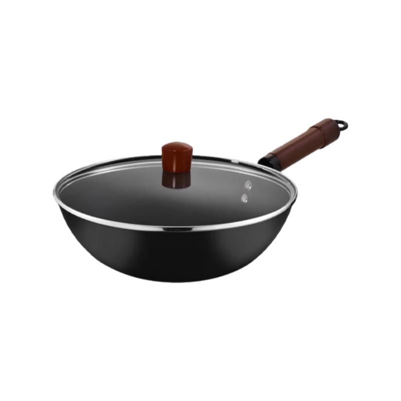 Cooker King 30cm Chinese Wrought Iron Wok