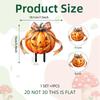 Halloween Garden Decoration Ground Cartoon Pumpkin Gnome Ghost Style Insert Stake