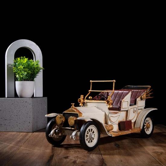 Zlatý jubilejní model vozu Elegantní, automobiloví nadšenci a milovníci historie, detailní design vozu, výzdoba domova, kanceláře, zvláštní příležitosti, výročí