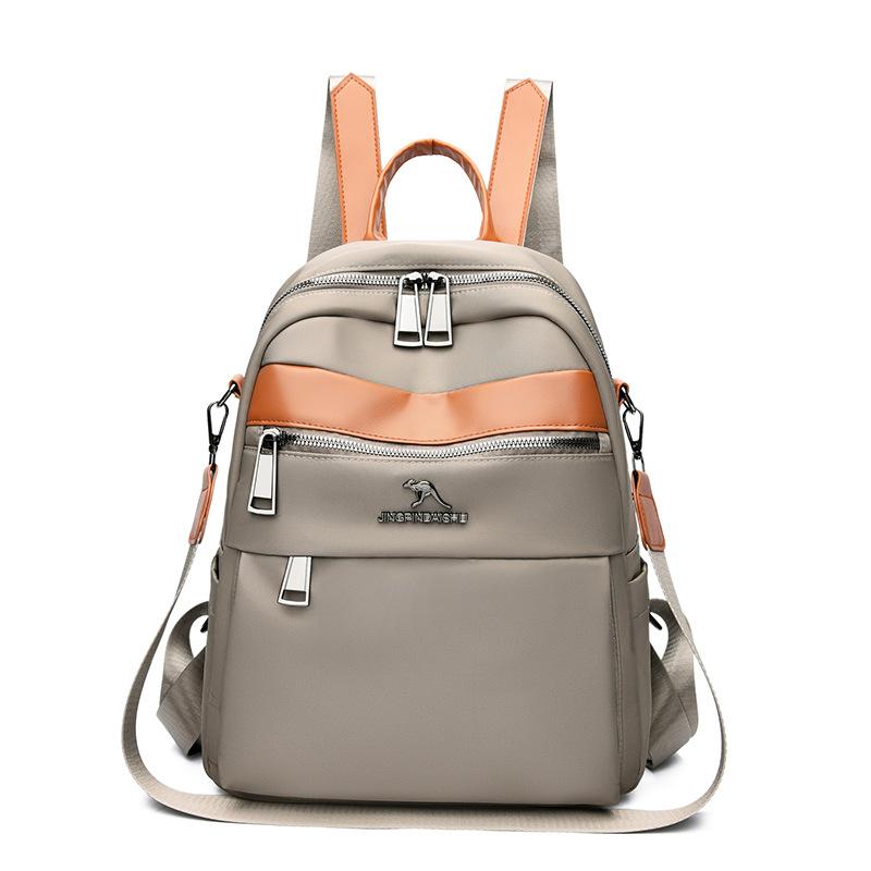 Multifunctional Shoulder Bag Women's Backpack Student Schoolbag Large Capacity Nylon Bag