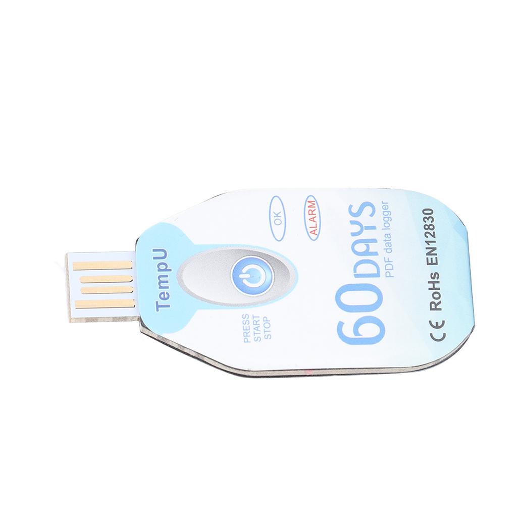 Food Temperature Recorder Portable Temperature Data Logger PDF Report USB Powered Data Logger