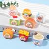 Yousheng 8 Pcs Mini Resin Cartoon Food Figures Miniature Dessert Cake Milk Fairy Garden Ornament for Dollhouse Kitchen Scene Accessories Micro