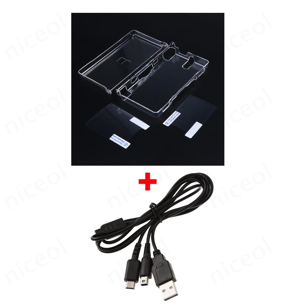 Hard Clear PC Cover for Nintendo DS Lite Anti Scratch Shell Console Accessories
