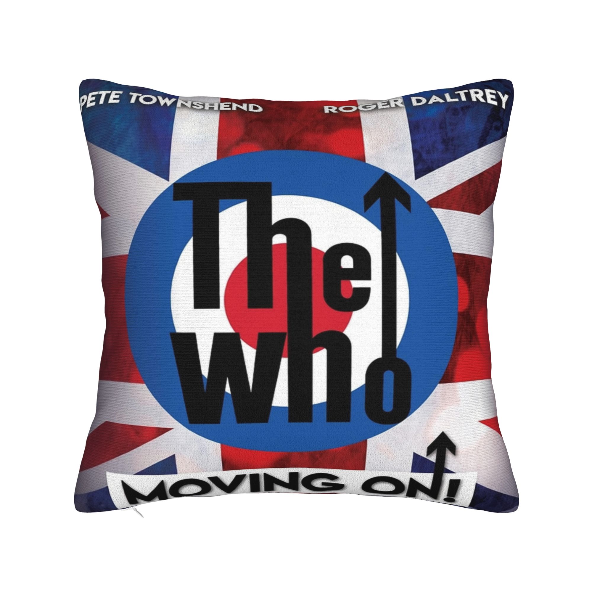 

The Ultimate Collection the who band Pillowcases Merch Cushion Cover Pillow Covers Home Decoration Zippered Multi Size 12x12in 30X30cm