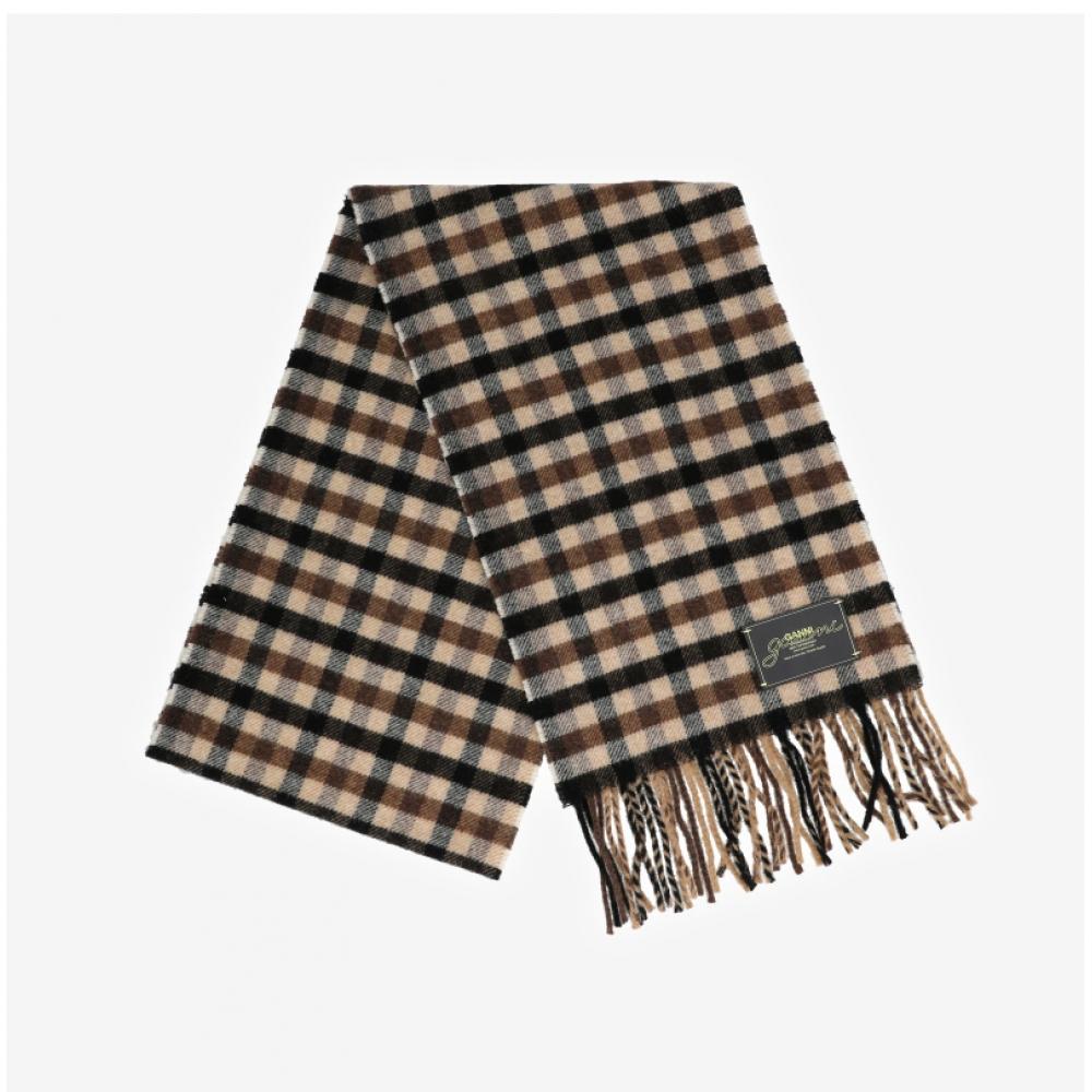 Ganni Rutig Franshalsduk A6668 979