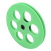 1Celsius4 7 Inch Empty Tape Reel Fit for   Studer Reel to Reel Take Up Reel with 6 Holes NAB Hub Replacement Opening Machine Part
