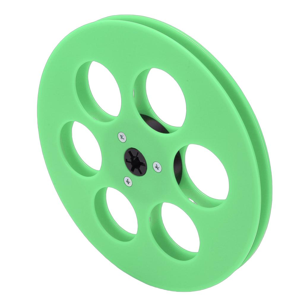 1Celsius4 7 Inch Empty Tape Reel Fit for   Studer Reel to Reel Take Up Reel with 6 Holes NAB Hub Replacement Opening Machine Part