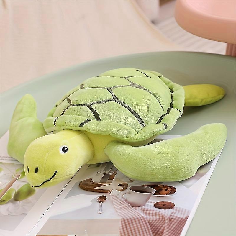 Schattige schildpadpop leuk zeebeest kinder luie bank kussen knuffelspeelgoed