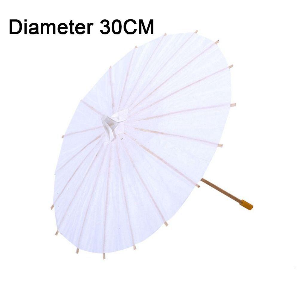 Baby Shower Anniversary DIY Handmade Photography Prop Dance Prop Paper Umbrella Painting Supplies