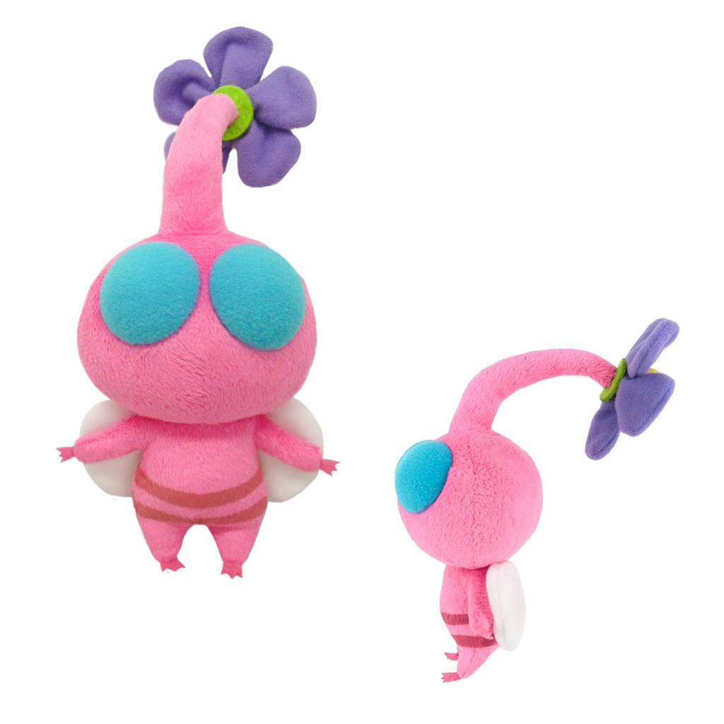 Sanei Boeki Pikmin ALL STAR COLLECTION Plush Toy, Feathered Pikmin, W8 X D9 X H14cm, PK05