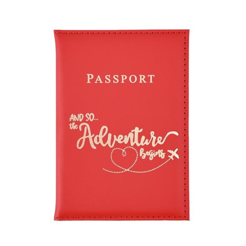 Fashion Passport Holder Woman Man Passport Covers Travel Passport Case Flight Ticket Holder ID Card Holder Travel Accessories