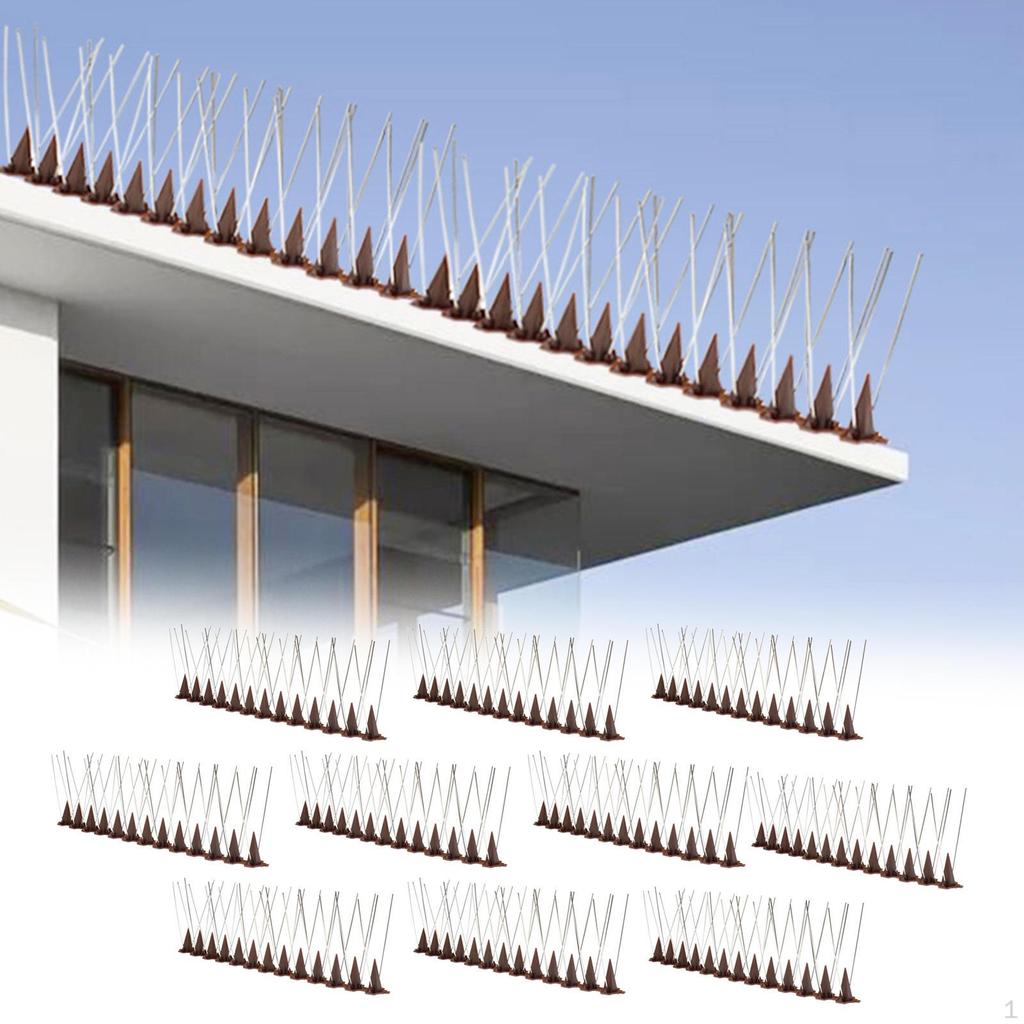 10ks Anti Bird Thorn šplhací odrážedlo na stěny Malé ptáky Kat