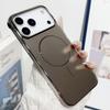 Luxury Metalic ForMagsafe Case foriPhone 17 Air 16 15 14 Pro Max Plus 13 12 16E SE4 17Pro Magnetic Plating Frameless Cover