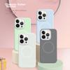IPhone 16 Pro Case, Liquid Silicone for IPhone, Full Protection, Jelly GrayMagSafe Magnetic Version | Liquid Silicone | Skin-Like Feel