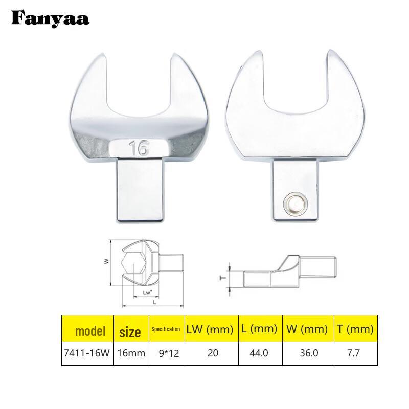 Clés dynamométriques Fanyaa Inserts à fourche
