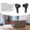 M6 Translation Earbuds Bluetooth 5.0 HiFi Stereo 71 Languages 56 Accents Translator Earphone for Business Travel Black