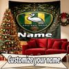 Custom Name Personalized ADO Den Haag Print Tapestry, Wall Art Decor, Bedroom, Dorm, Apartment, LivingRoom, Party Backdrop, Gift for Birthday