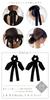 MILASIC Velvet Scrunchie Ribbon Set of Ponytail Style Hair Stylish and Cute Hair Accessories for Office Adult Hair Social Hair Everyday Casual 2,