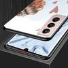 Mom And Baby Girl Boy Black Case for Samsung Galaxy S23 S22 Ultra Cases S21 S20 FE S10 S9 S8 Plus S10e S7 Silicone Phone Cover