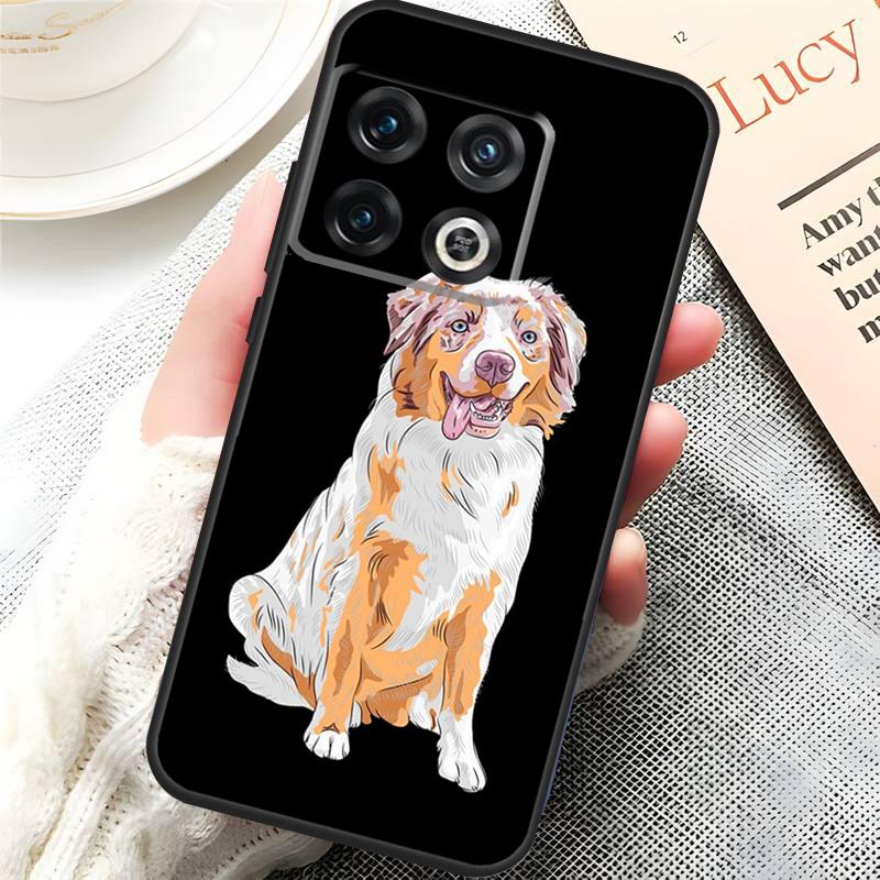 Australian Shepherd Dog Cover For OnePlus 15 13 13R 13T 12 12R 10T 11 10 Pro OnePlus Nord 5 CE 3 4 Lite N20 N30 Case