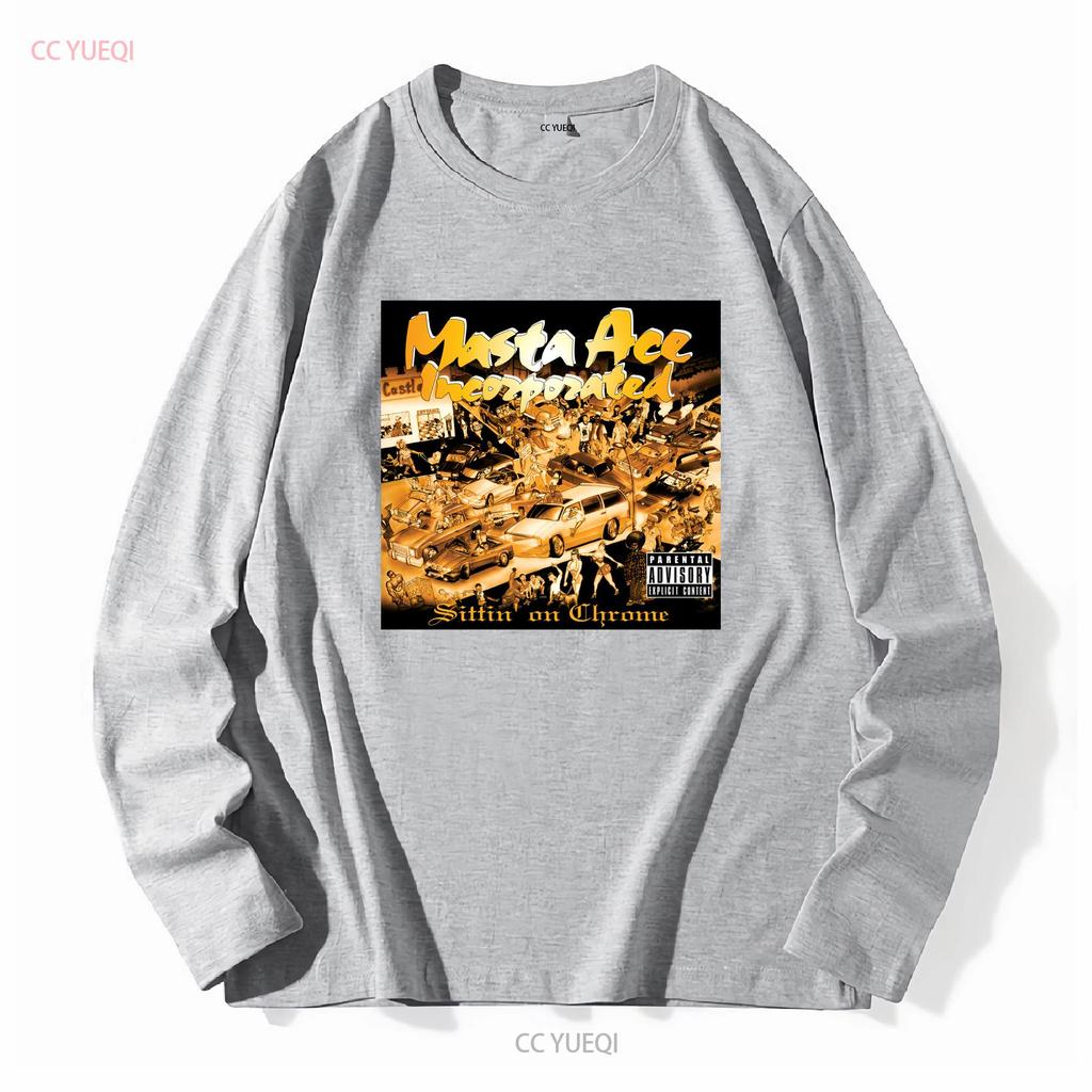 New Masta Ace Sittin On Chrome Classic Premium MAN WOMAN T Shirt SIze S 5XL long or short sleeves vintage Washed
